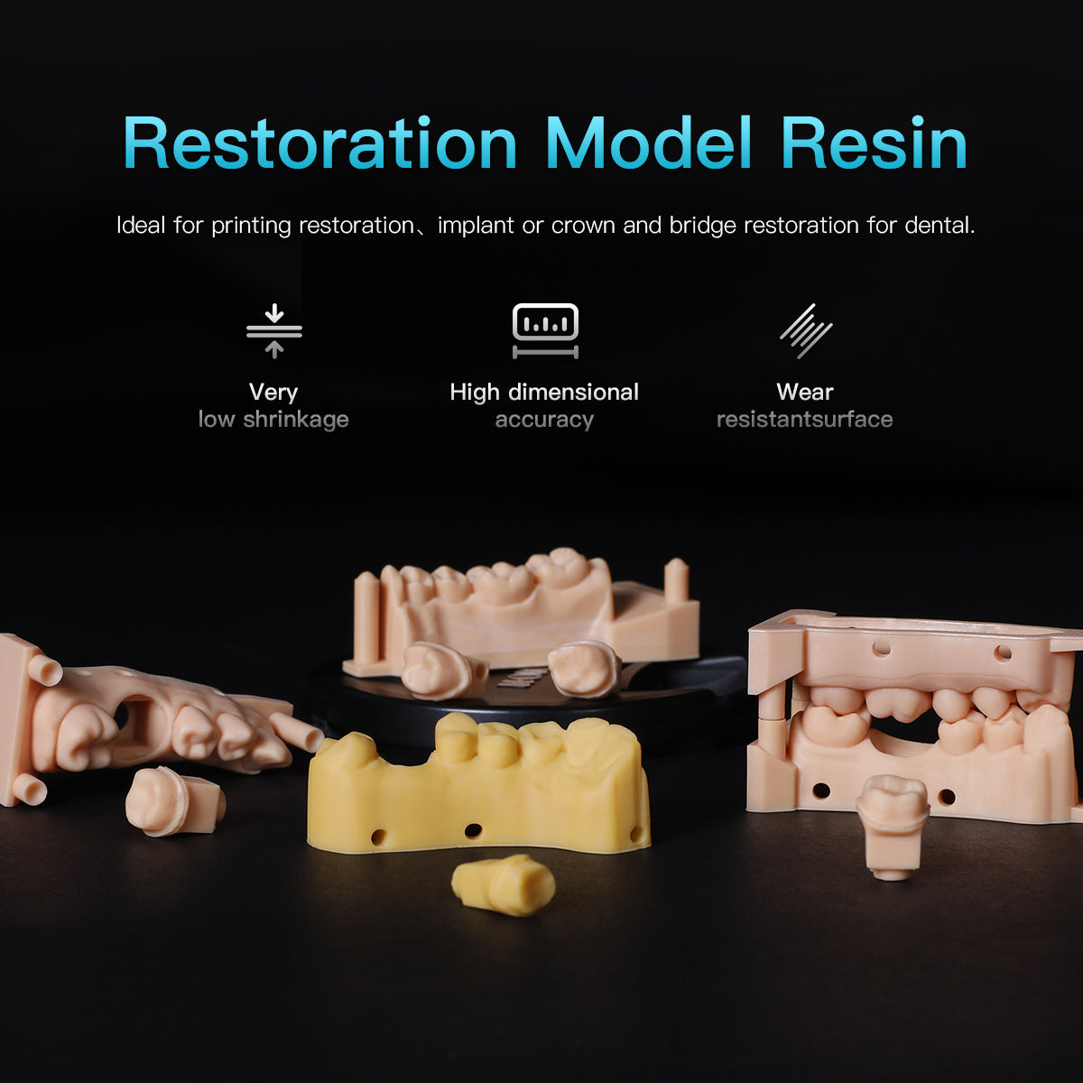 Restorative Dental Model Resin for Deatal 3D Printe