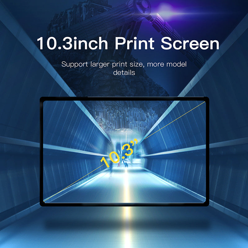 NOVA3D Whale3 ウルトラ 3D プリンター (10.3 インチ 8K モノラル LCD 付き)
