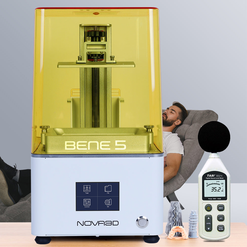 NOVA3D Bene5 樹脂 3D プリンター、6.08 インチ 2K LCD 搭載 (AU のみ)
