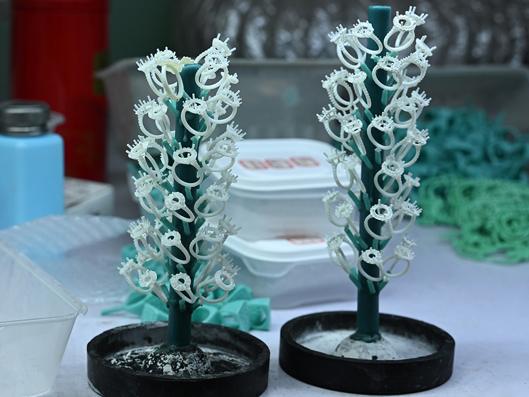 Jewelry casting application sample