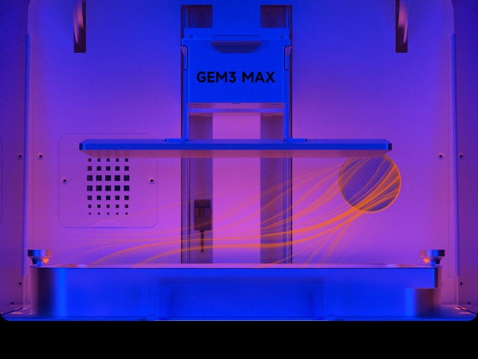 GEM3 Max intelligent temperature control heating indication