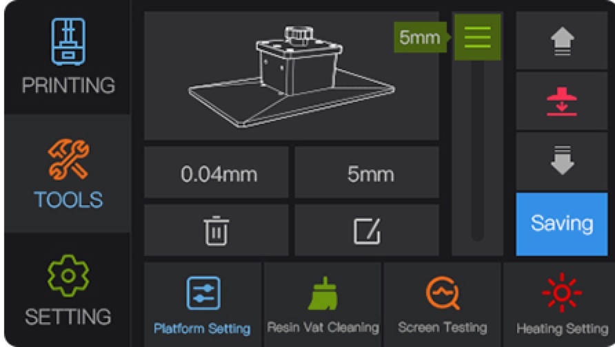 Tools and detection interface