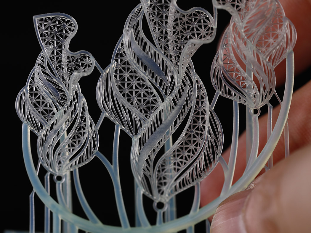Filigree Pendant - NOVA3D Jewelry Casting 3D Printing Application