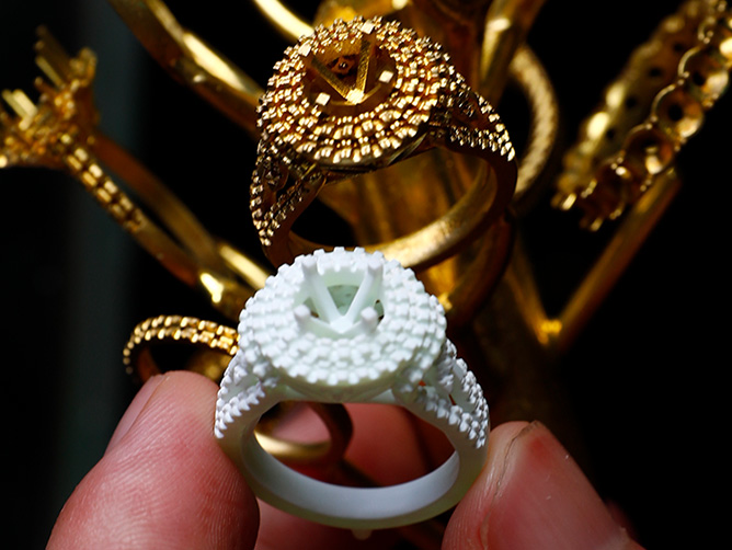 Castable resin model making